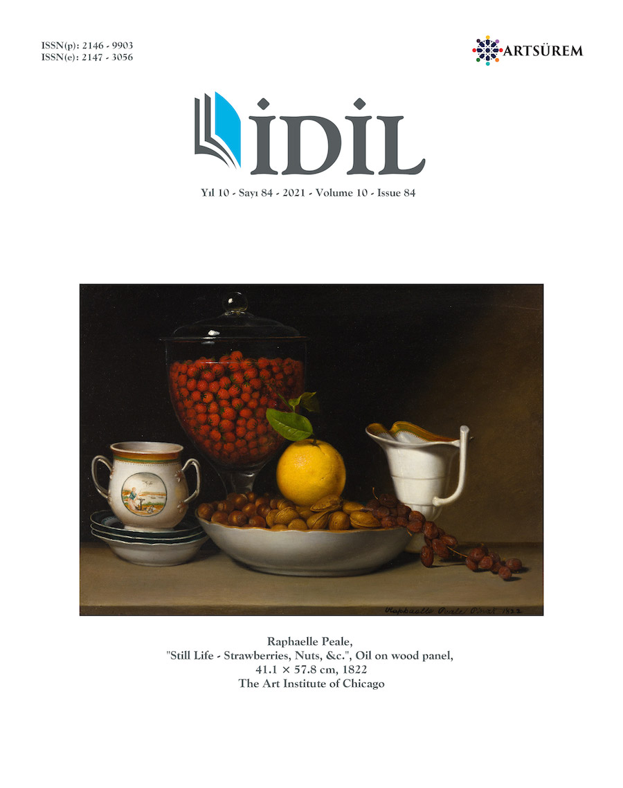 Cilt 10 Sayı 84 kapak