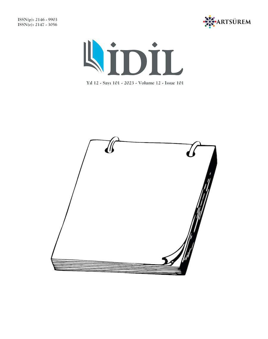 Cilt 12 Sayı 101 kapak