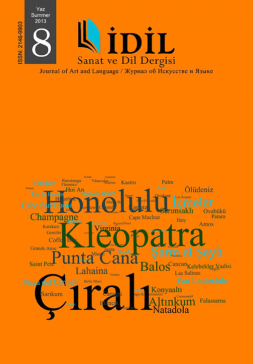 Cilt 2 Sayı 8 kapak