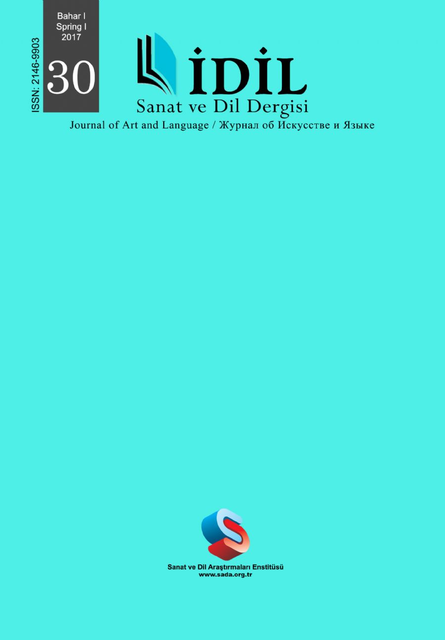 Cilt 6 Sayı 30 kapak