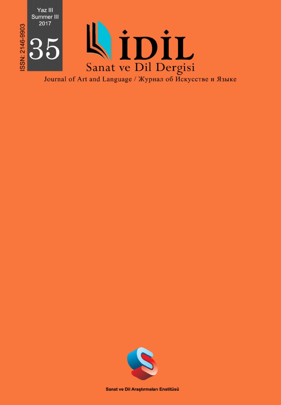 Cilt 6 Sayı 35 kapak